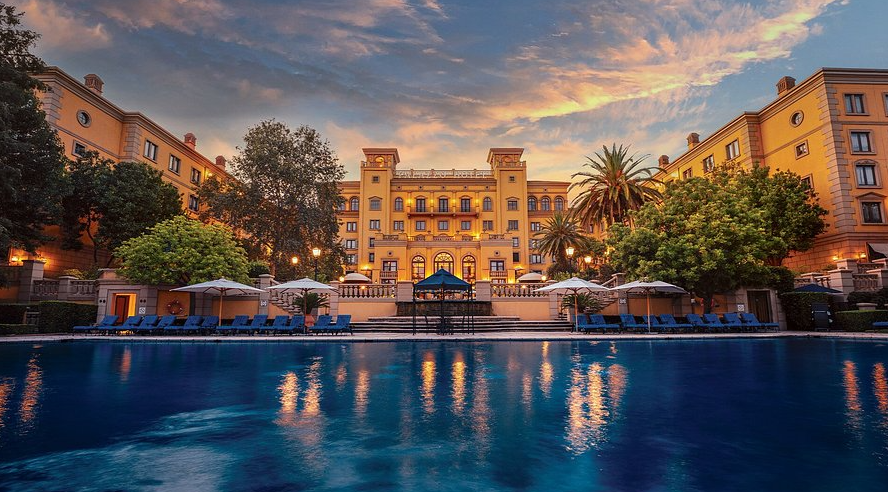 Review Montecasino Johannesburg Arsitektur Desa Italia Memukau